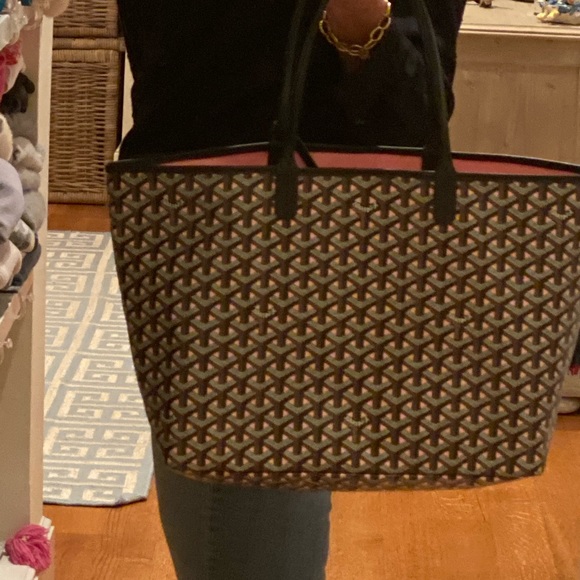 ***SOLD***Goyard Saint Louis Claire Voie PM Black/Rose New! - Picture 6 of 8